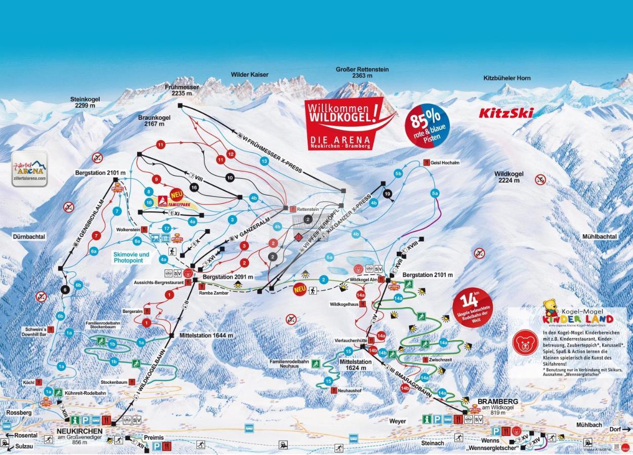 Haus Lercher Bramberg am Wildkogel Luaran gambar